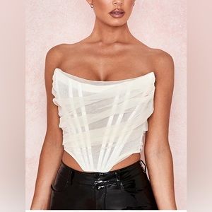 House of CB cropped corset